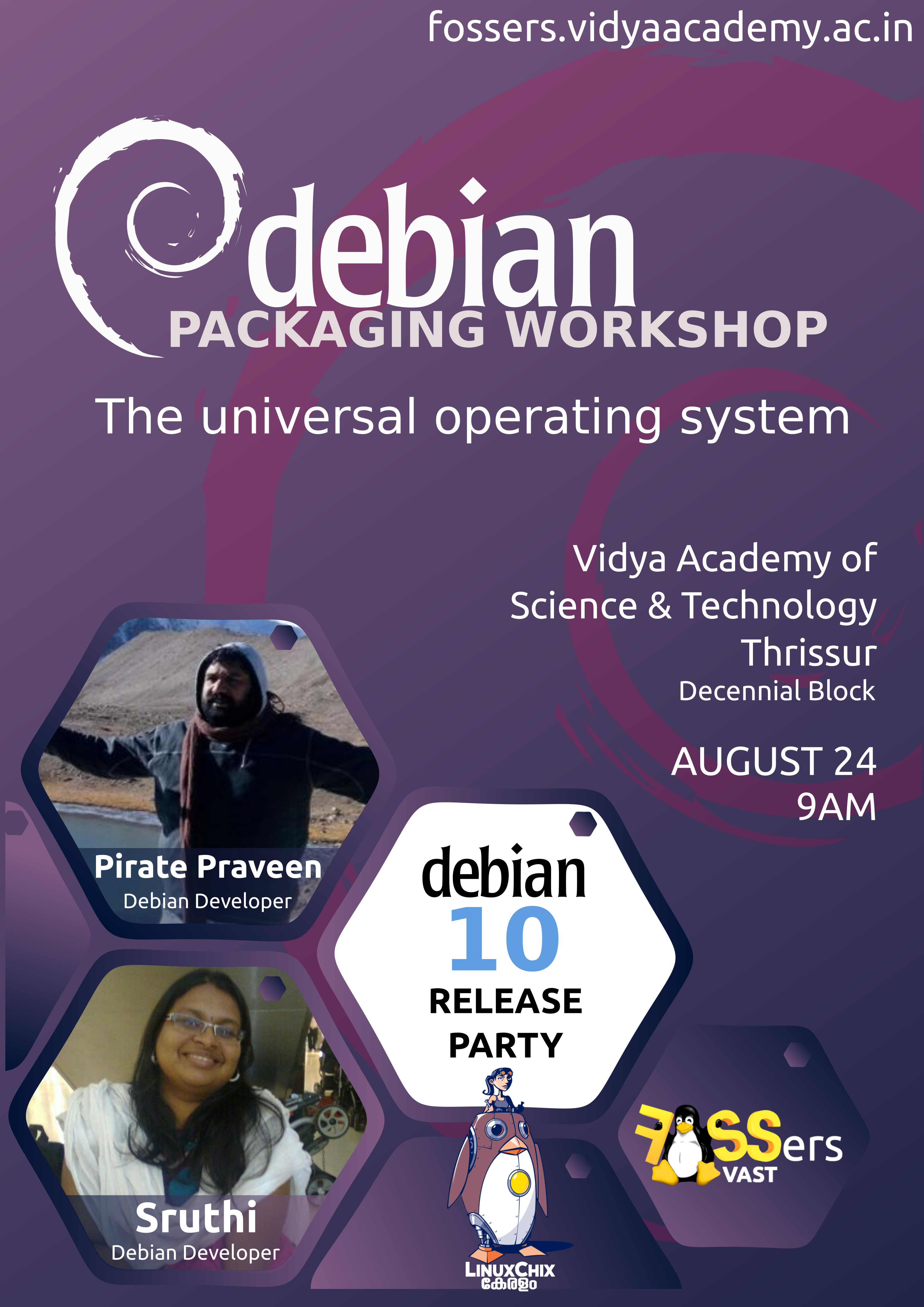 Debian Packaging Workshop by FSUG Thrissur